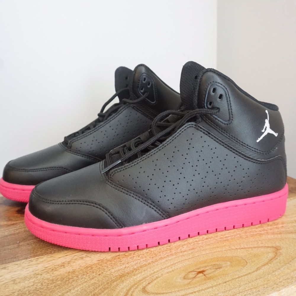 Nike Jordan 1 Flight 5 Premium - Black/Pink - 5.5Y